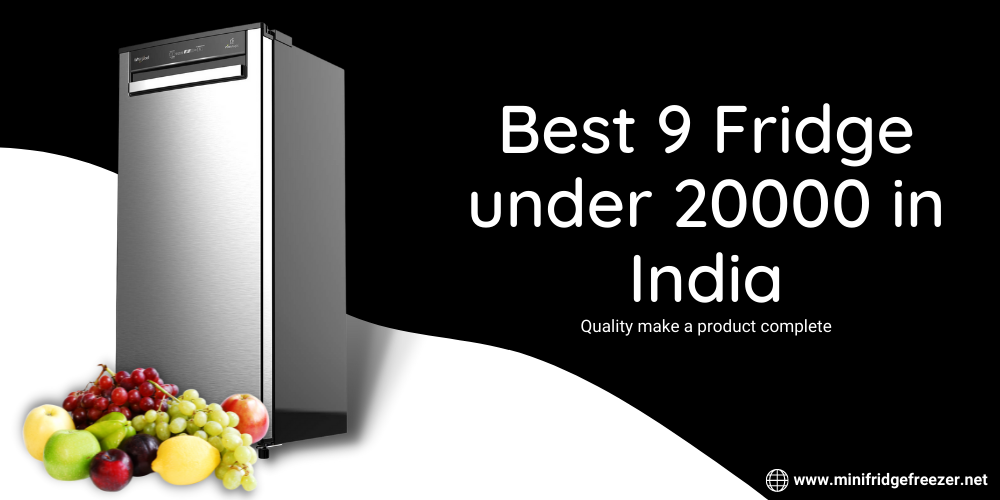 9 Best Fridge under 20000 in India Top brand refrigerators
