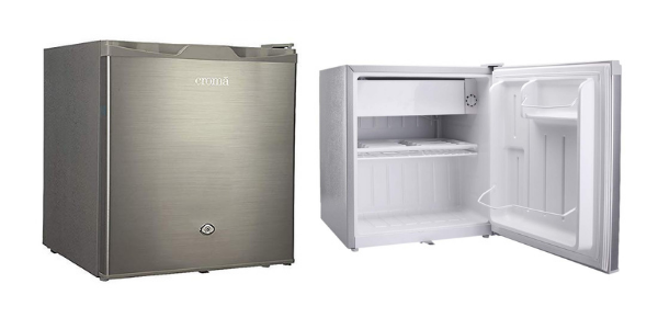 Croma 50 L Direct Cool Single Door Refrigerators (CRAR0218, Silver)