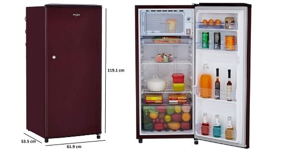 whirlpool refrigerator under 15000
