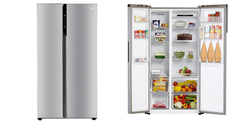 Haier 570ltr  inverter side by side refrigerator