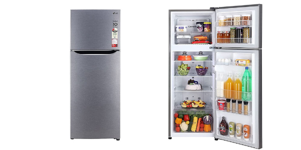 LG 284L 2 Star Smart Inverter Frost Free Double Door Refrigerator