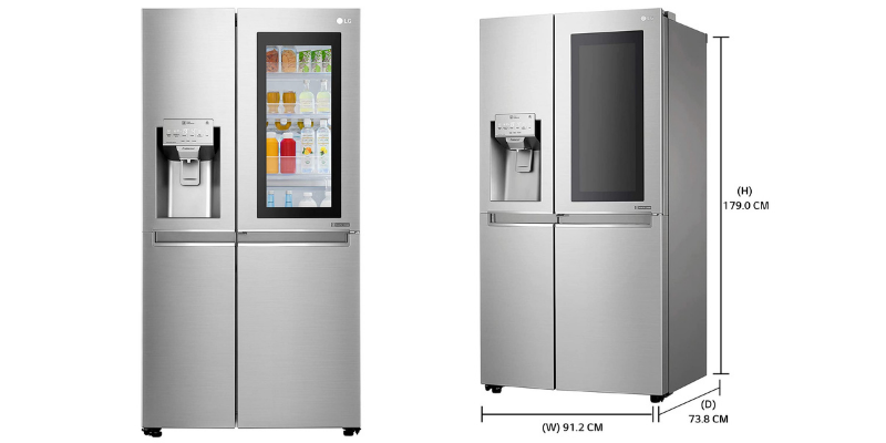 LG 668 ltr door in door refrigerator
