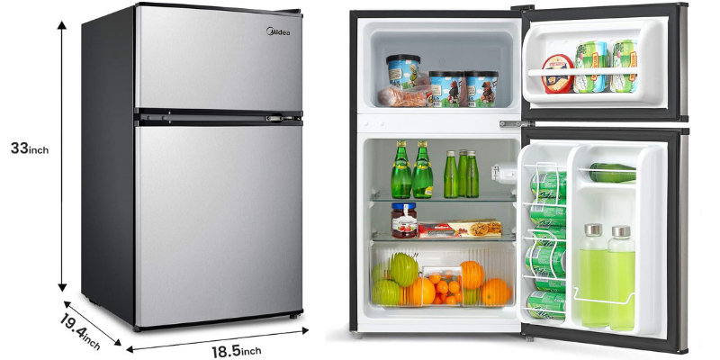 Hisense 93 L Direct-Cool Single Door Mini Refrigerator.