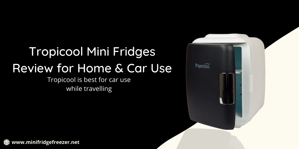 Tropicool mini fridge review for home & car use